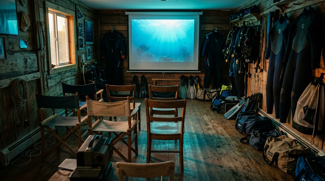 Slide talks for dive clubs